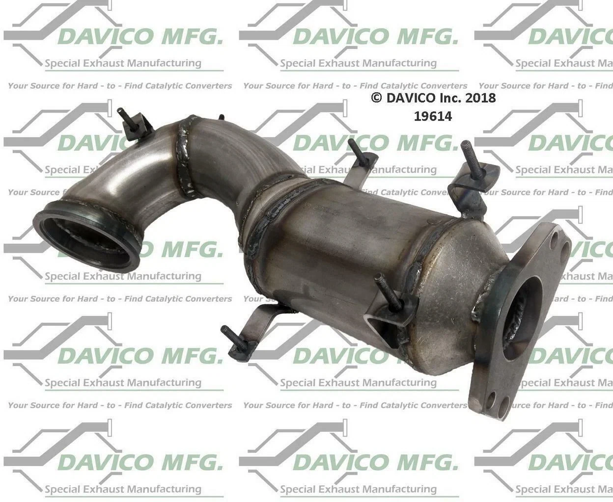 2013-2014 Dodge Dart Catalytic Converter 19614